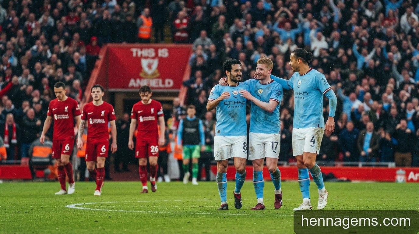 Đại chiến tại Anfield: Liverpool và Man City, ai sẽ định hình cuộc đua vô địch?